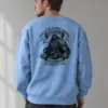 "Path Of The Eternal Warrior" Heavy Blend Unisex Crewneck Sweatshirt | Gildan 18000