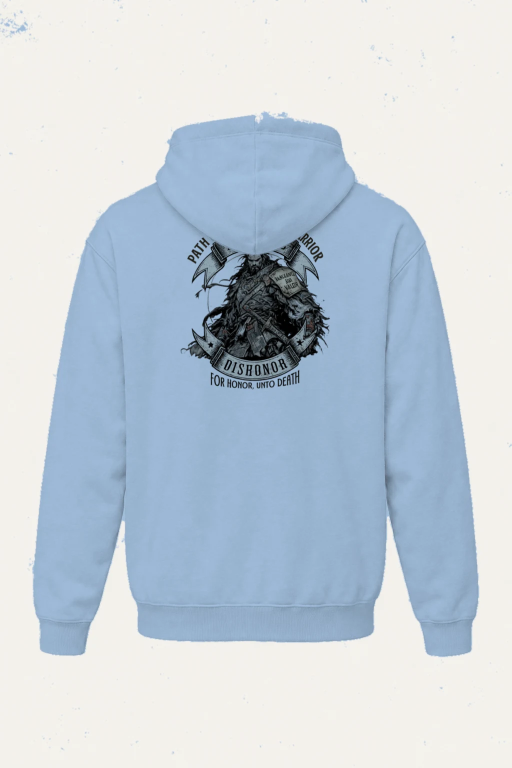 "Path Of The Eternal Warrior" Heavy Blend Unisex Pullover Hoodie | Gildan 18500