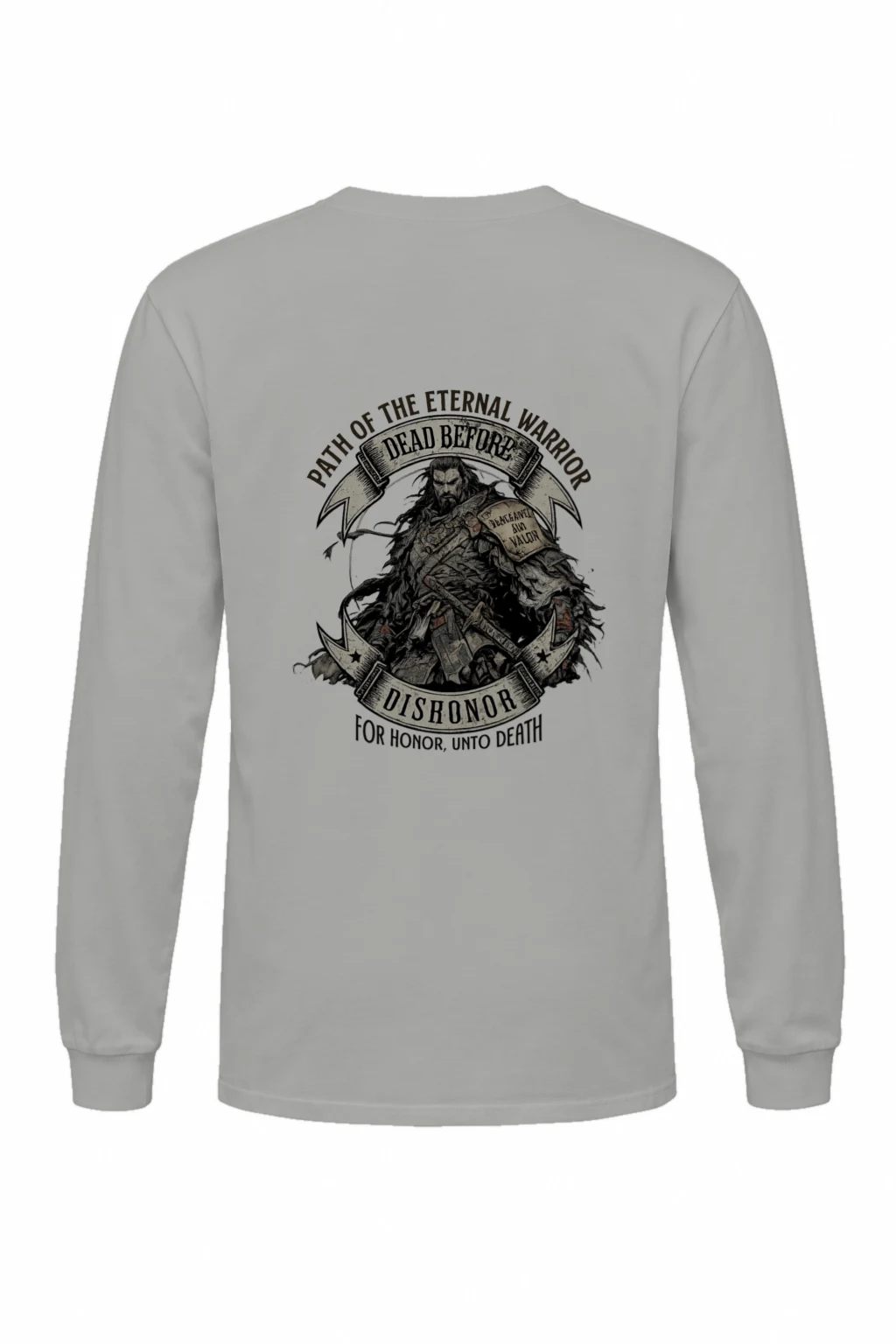 "Path Of The Eternal Warrior" Unisex Longsleeve T-shirt | Gildan 2400