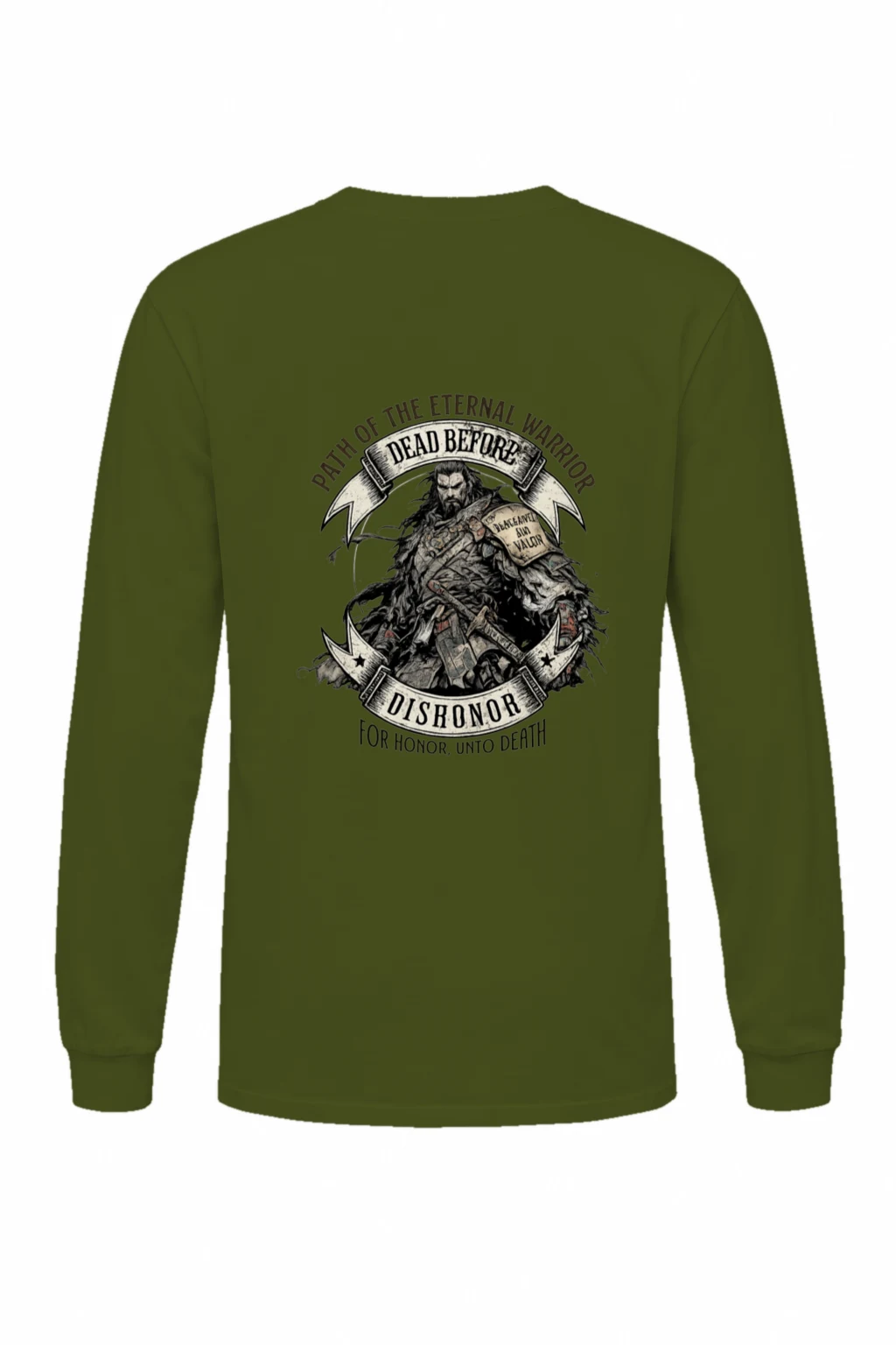 "Path Of The Eternal Warrior" Unisex Longsleeve T-shirt | Gildan 2400