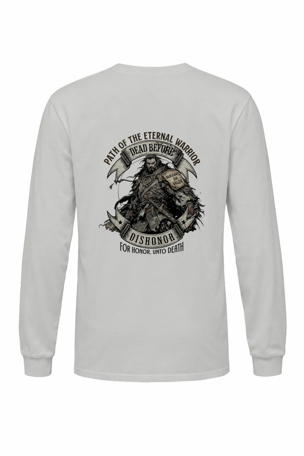 "Path Of The Eternal Warrior" Unisex Longsleeve T-shirt | Gildan 2400