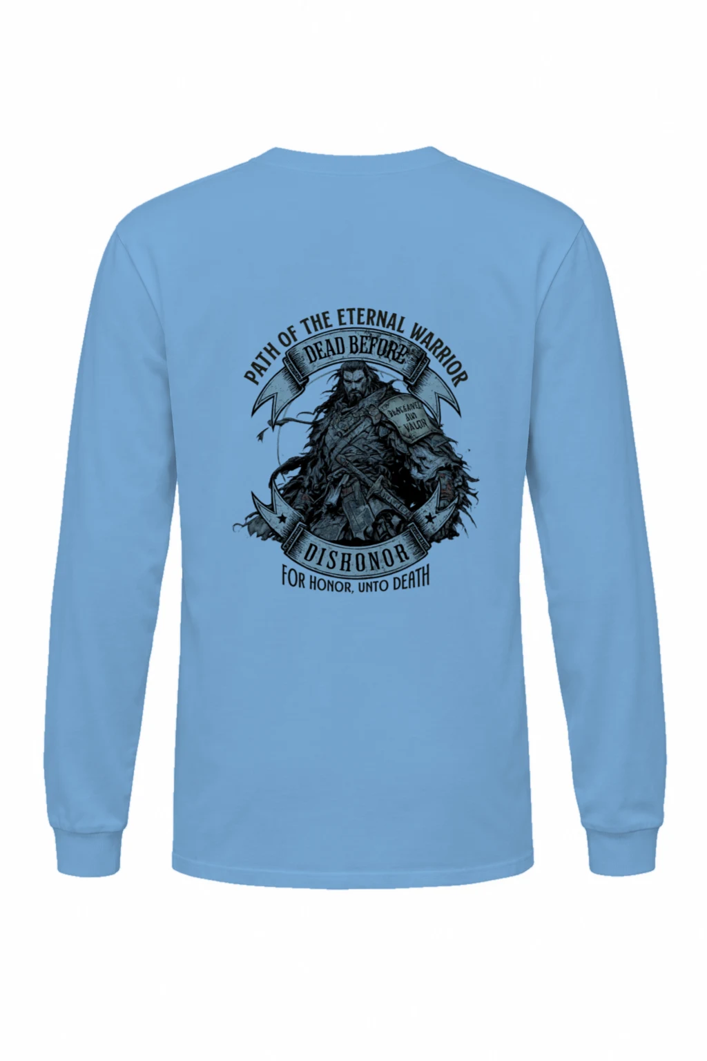 "Path Of The Eternal Warrior" Unisex Longsleeve T-shirt | Gildan 2400