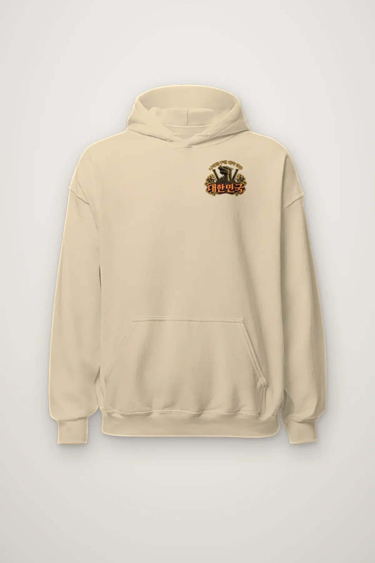 "Patriotic Hero Admiral Yi Sun-sin" Heavy Blend Unisex Pullover Hoodie