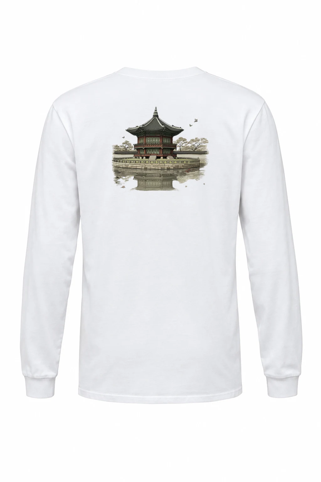 "Pavilion Reflection" Unisex Longsleeve T-shirt | Gildan 2400