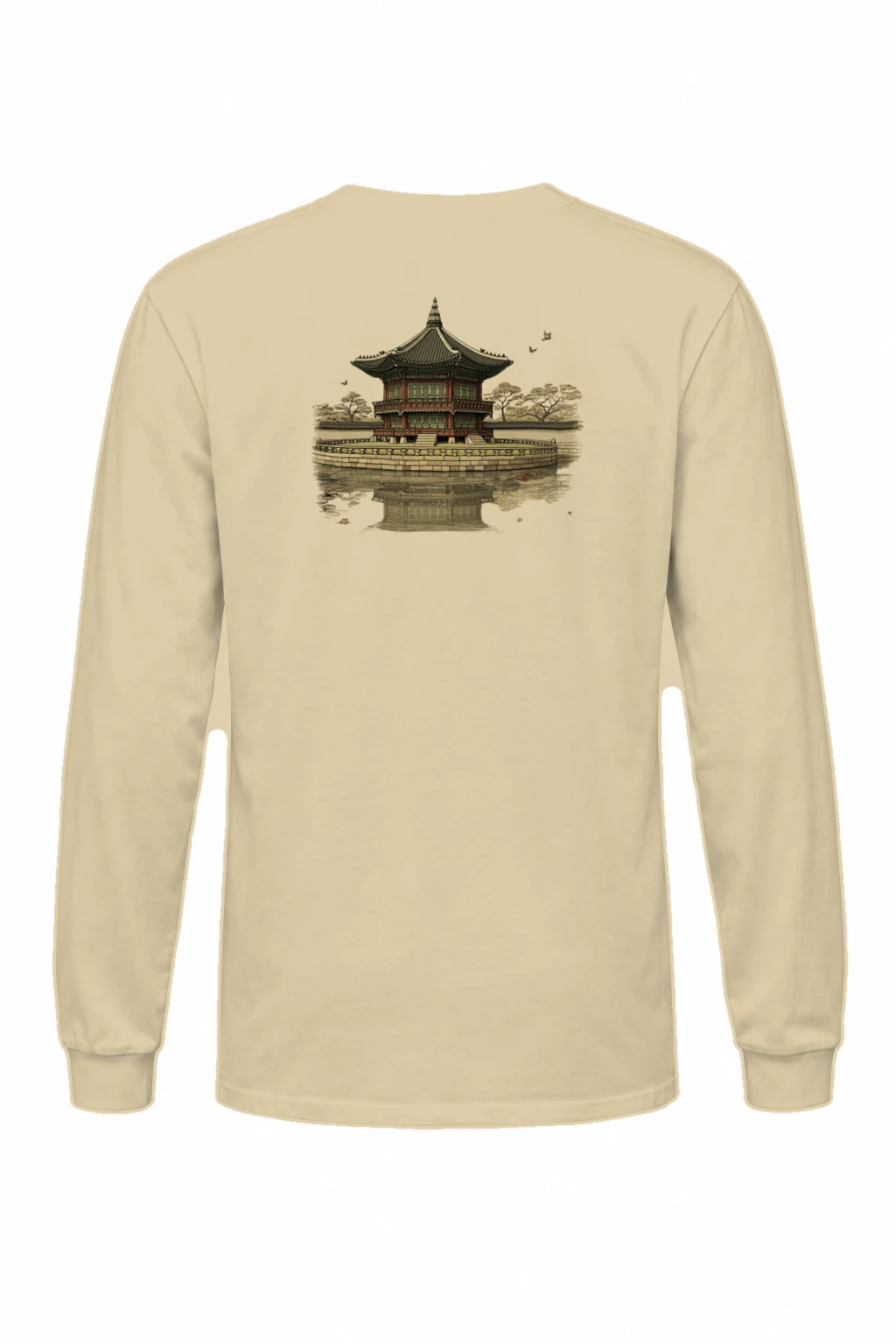 "Pavilion Reflection" Unisex Longsleeve T-shirt | Gildan 2400