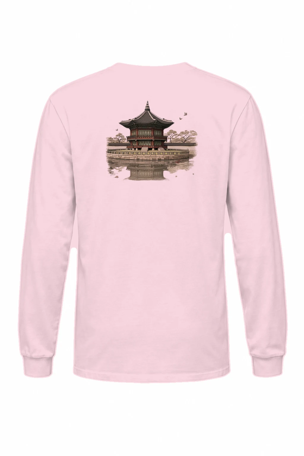 "Pavilion Reflection" Unisex Longsleeve T-shirt | Gildan 2400