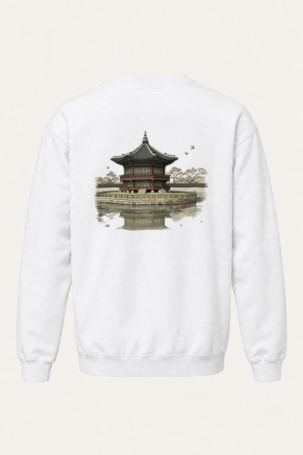 "Pavilion Reflections" Heavy Blend Unisex Crewneck Sweatshirt | Gildan 18000