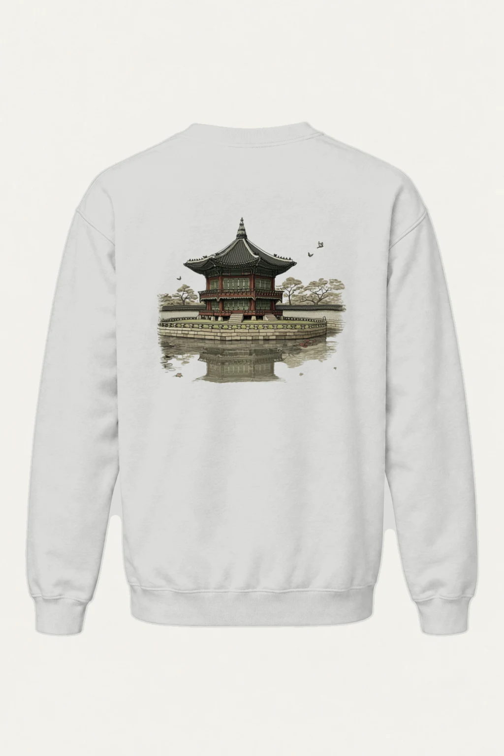 "Pavilion Reflections" Heavy Blend Unisex Crewneck Sweatshirt | Gildan 18000
