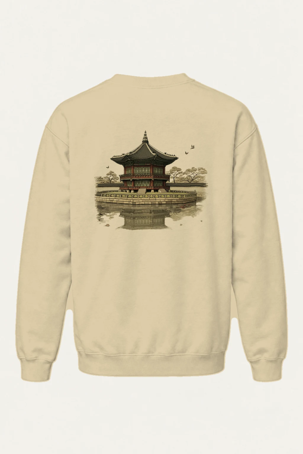 "Pavilion Reflections" Heavy Blend Unisex Crewneck Sweatshirt | Gildan 18000