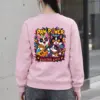 "Paw Power Electric Cats" Heavy Blend Unisex Crewneck Sweatshirt