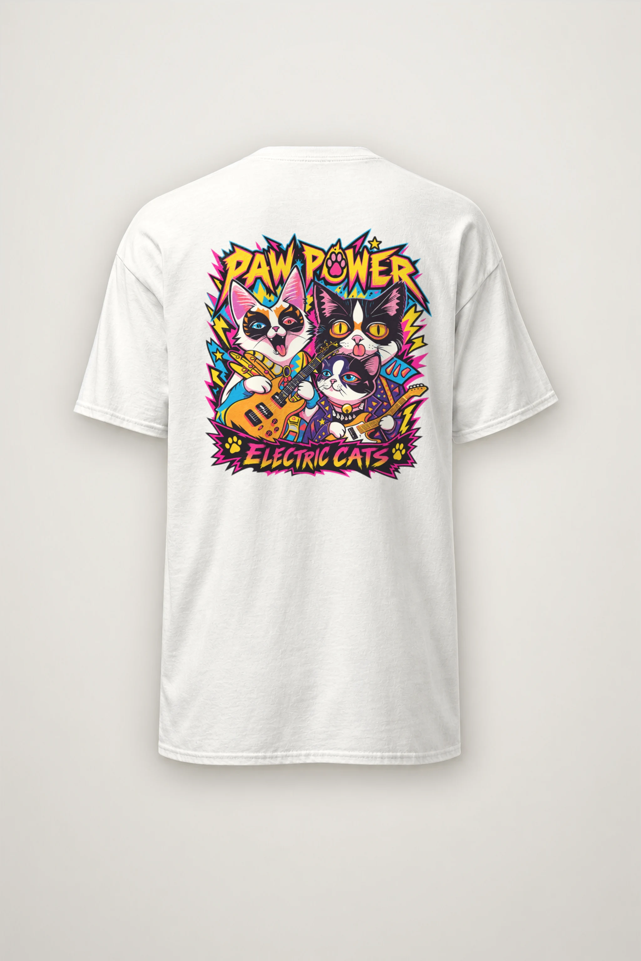 "Paw Power" Heavyweight Unisex Crewneck T-shirt
