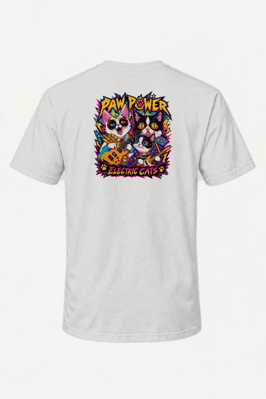 "Paw Power" Heavyweight Unisex Crewneck T-shirt | Gildan 5000