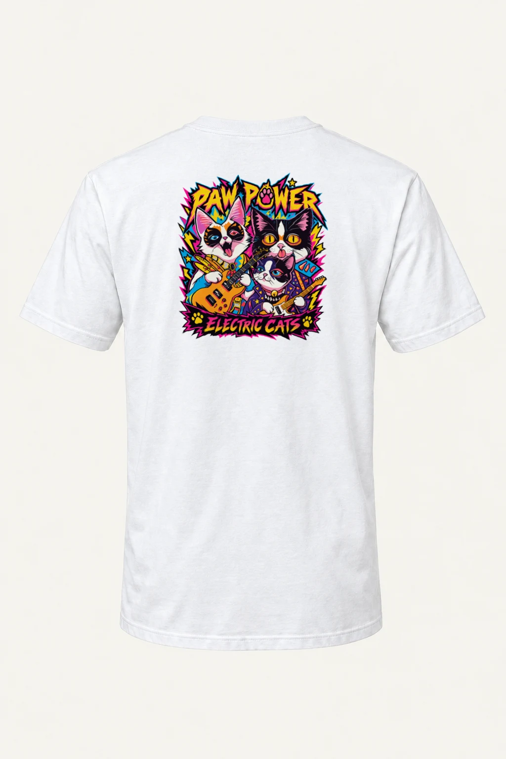 "Paw Power" Heavyweight Unisex Crewneck T-shirt | Gildan 5000