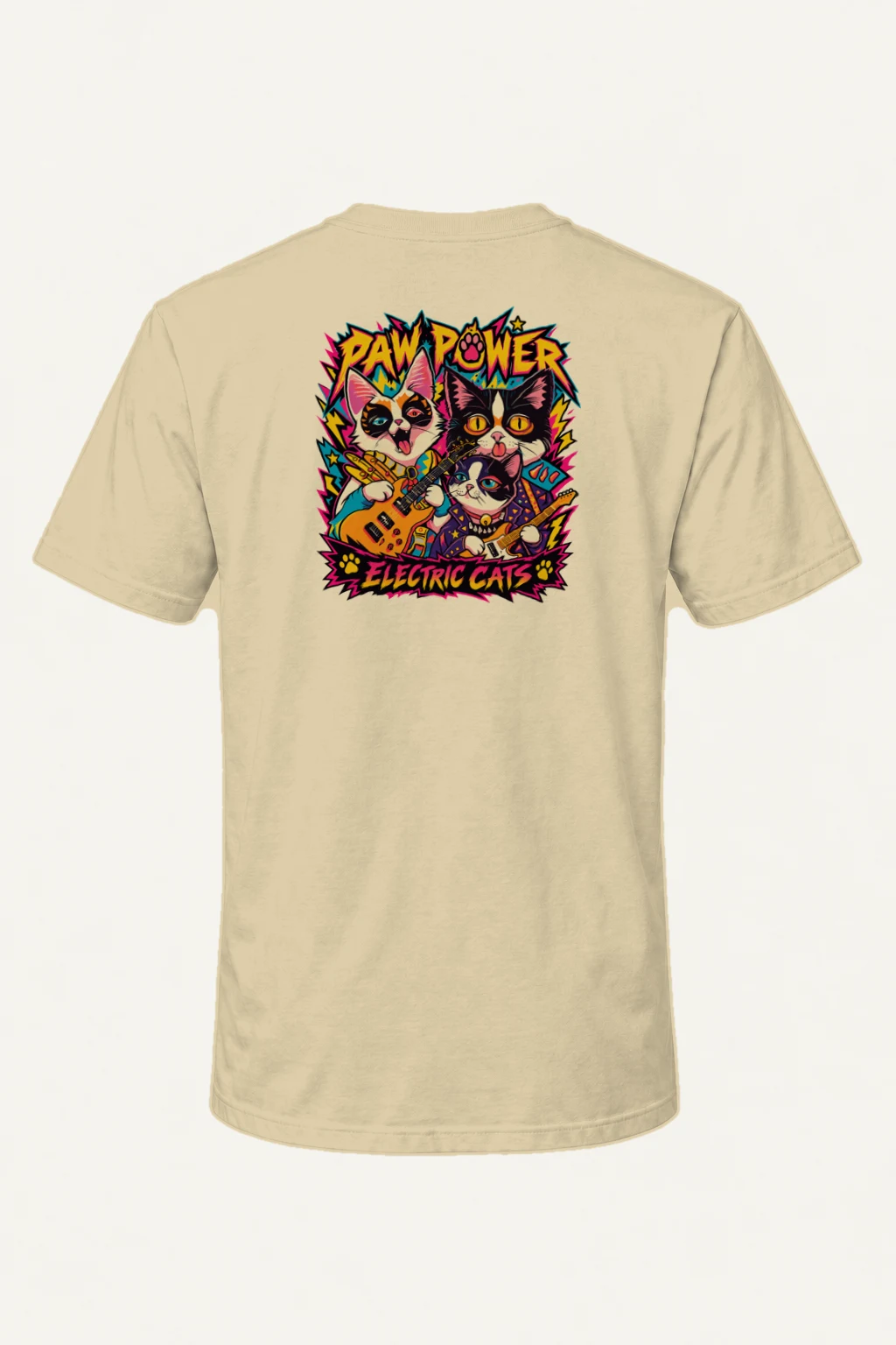 "Paw Power" Heavyweight Unisex Crewneck T-shirt | Gildan 5000