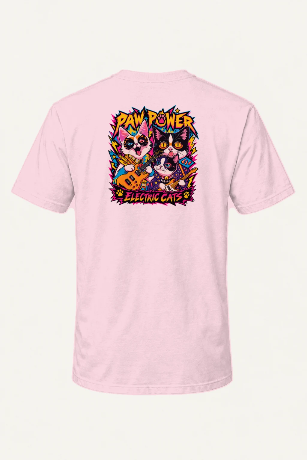 "Paw Power" Heavyweight Unisex Crewneck T-shirt | Gildan 5000