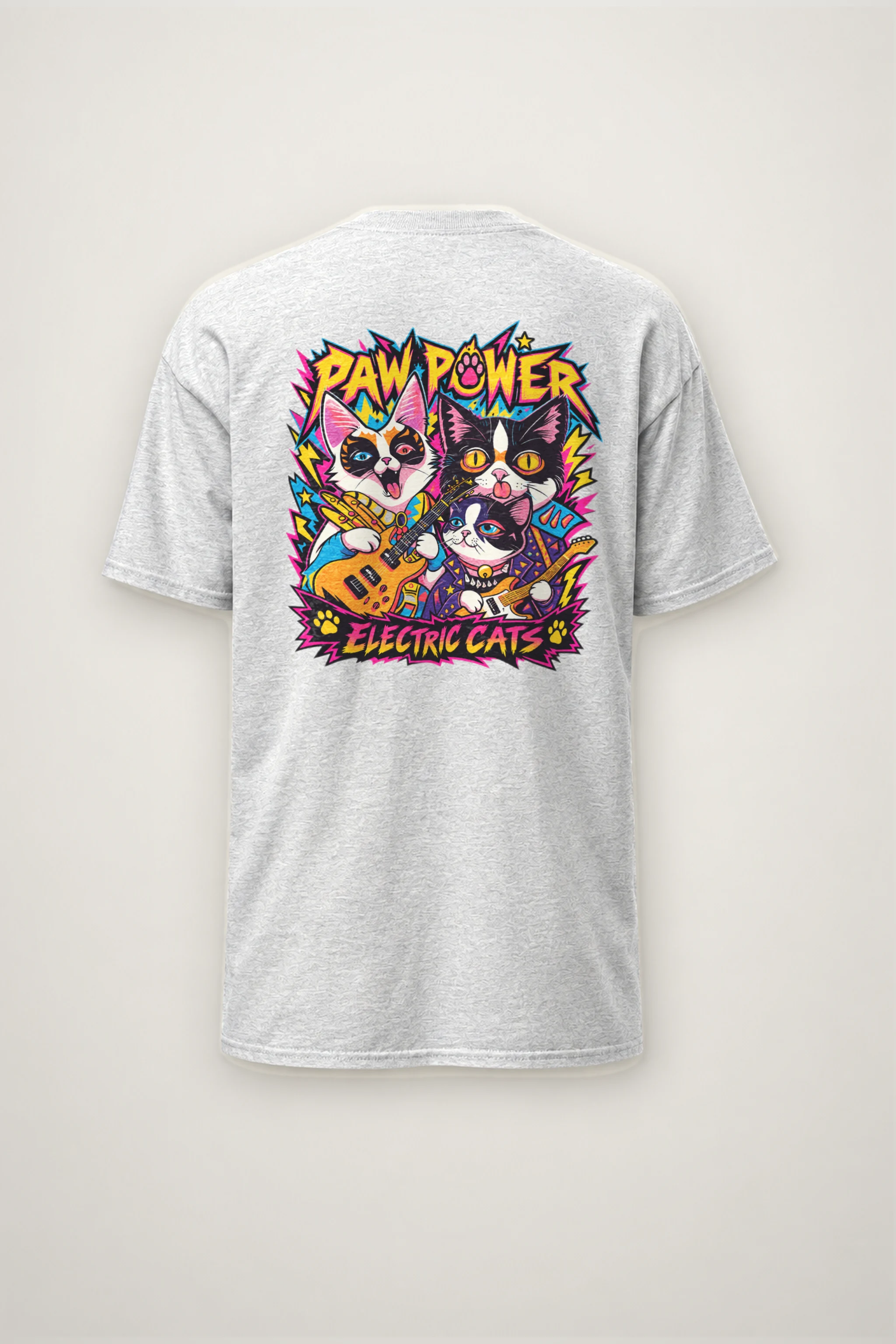 "Paw Power" Heavyweight Unisex Crewneck T-shirt