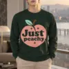 "Peach Daydream" Unisex Longsleeve T-shirt | Gildan 2400