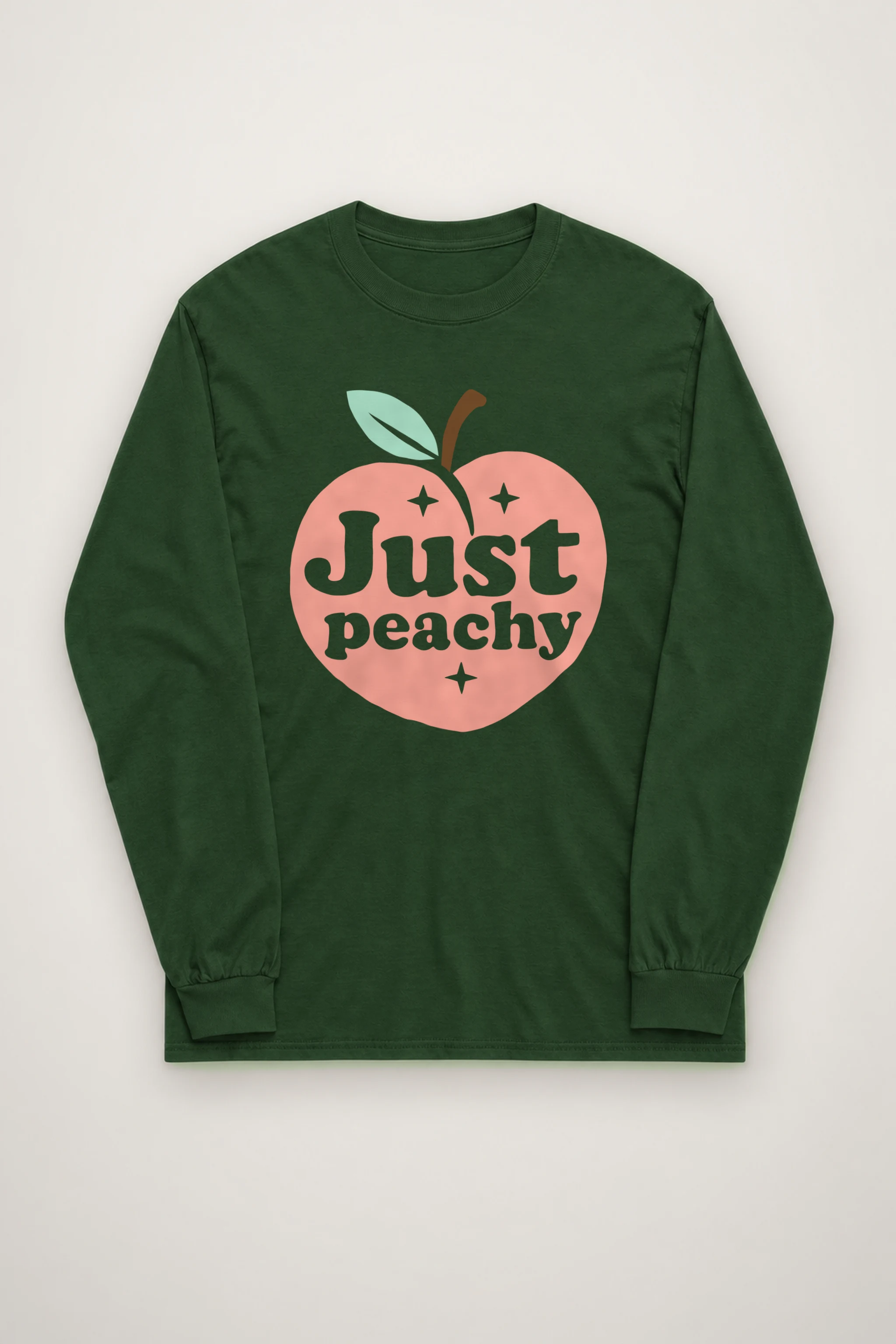 "Peach Daydream" Unisex Longsleeve T-shirt