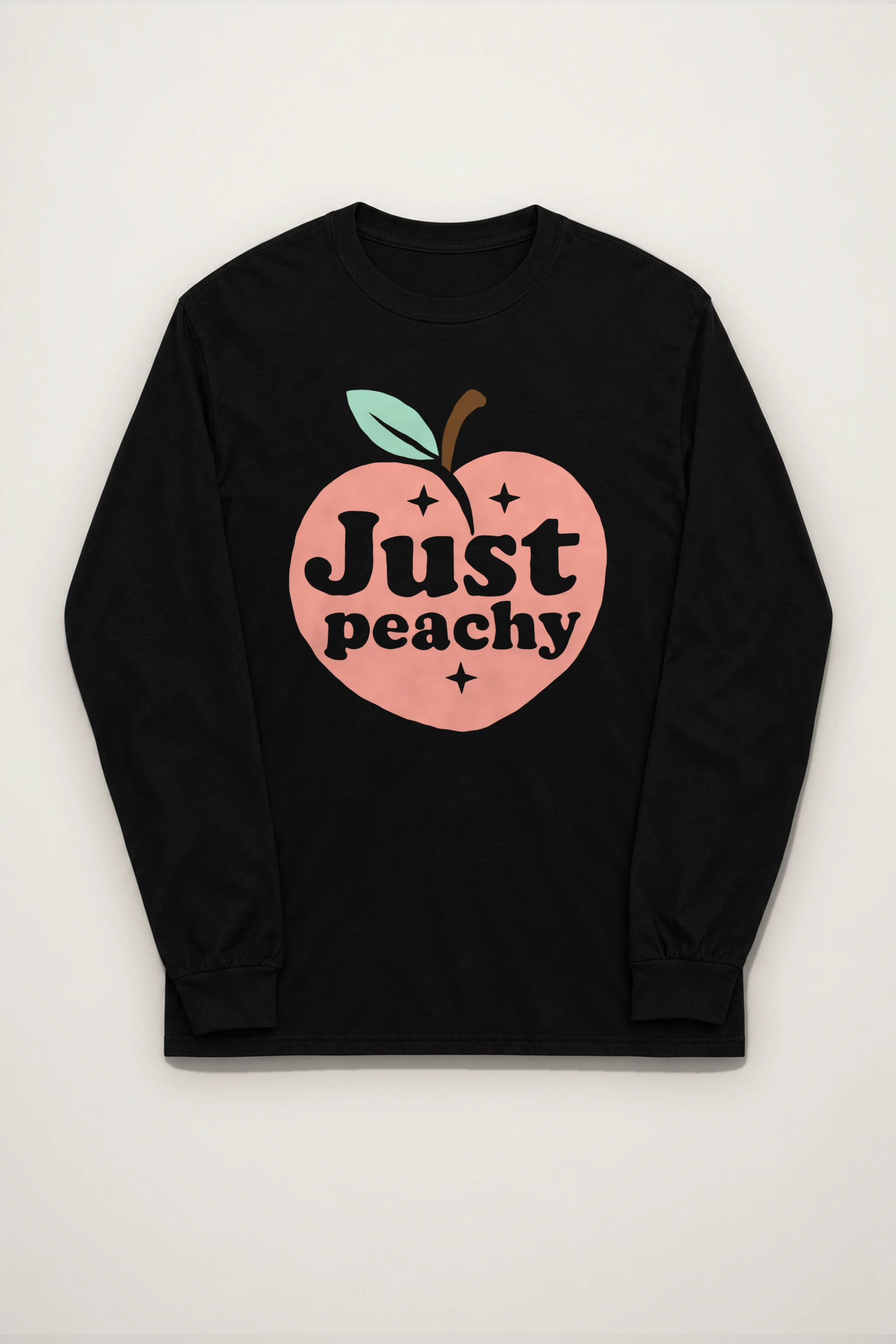 "Peach Daydream" Unisex Longsleeve T-shirt