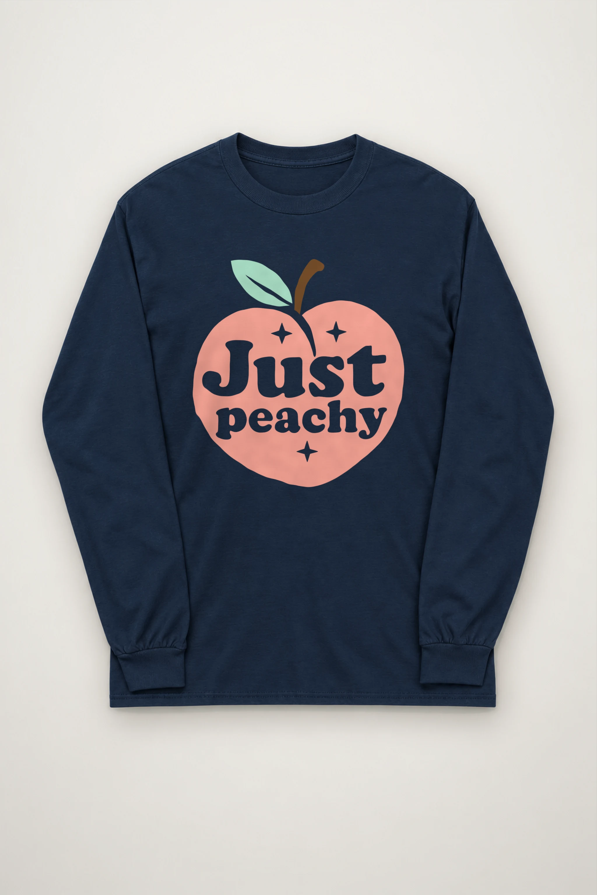 "Peach Daydream" Unisex Longsleeve T-shirt