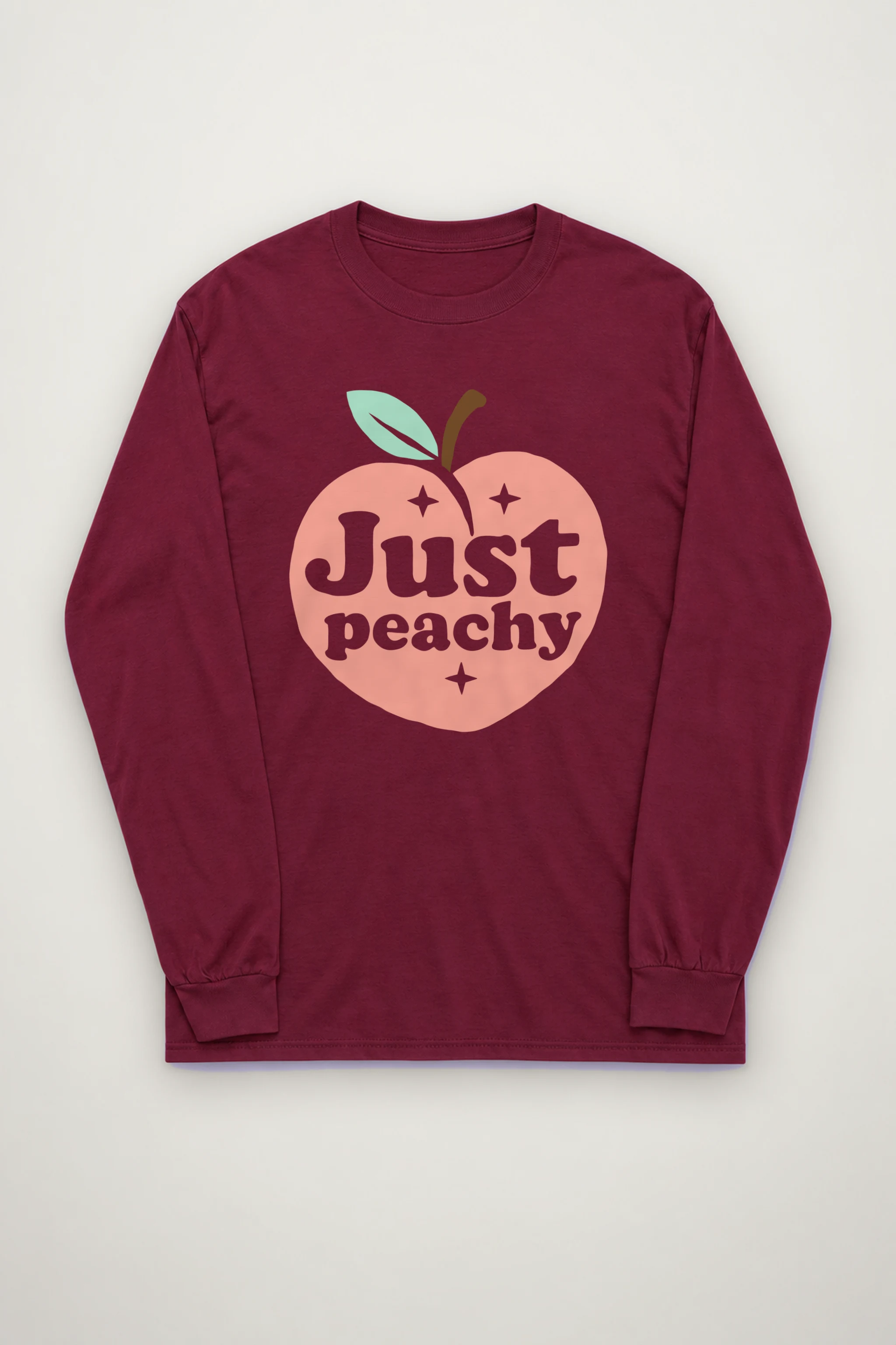 "Peach Daydream" Unisex Longsleeve T-shirt
