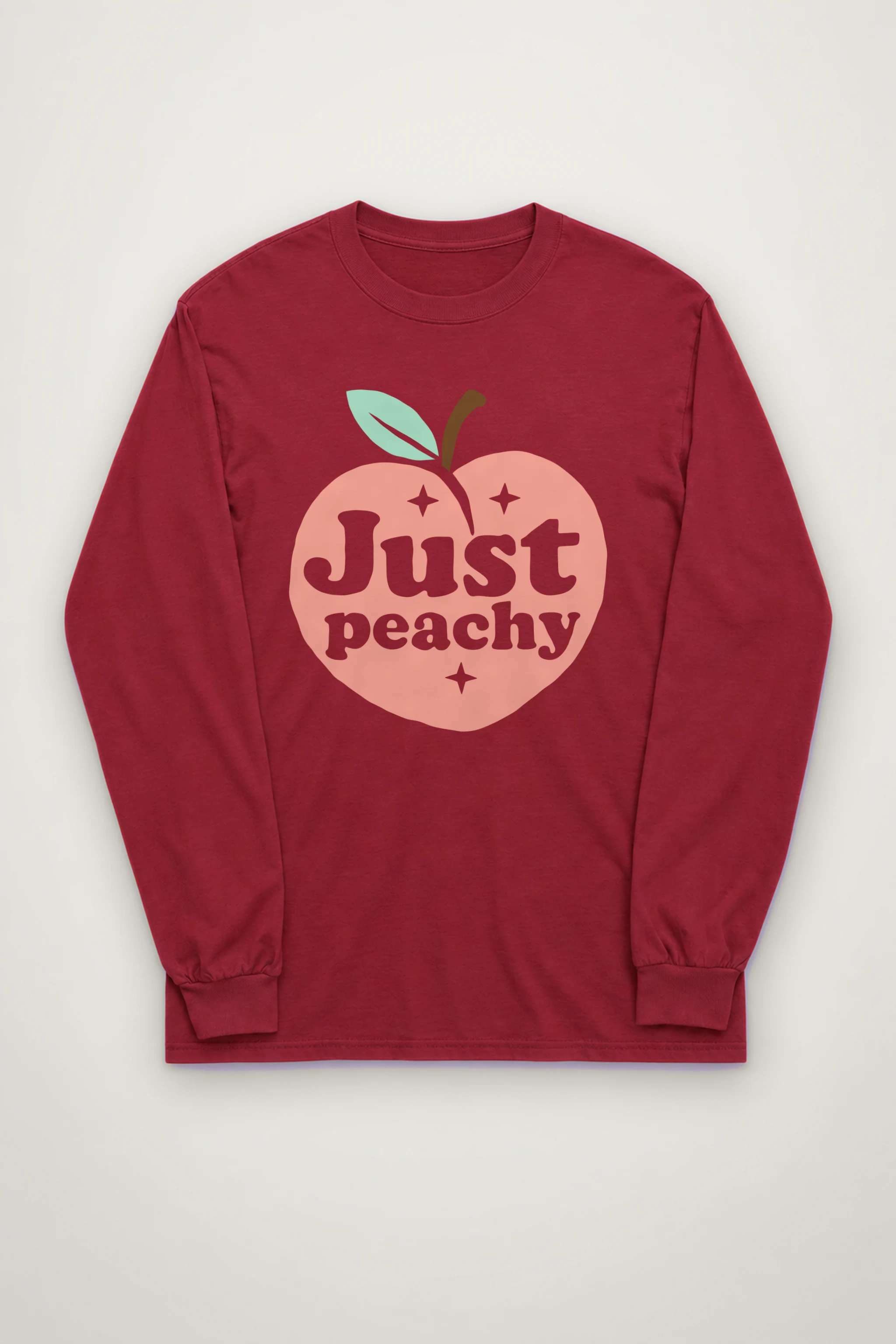 "Peach Daydream" Unisex Longsleeve T-shirt
