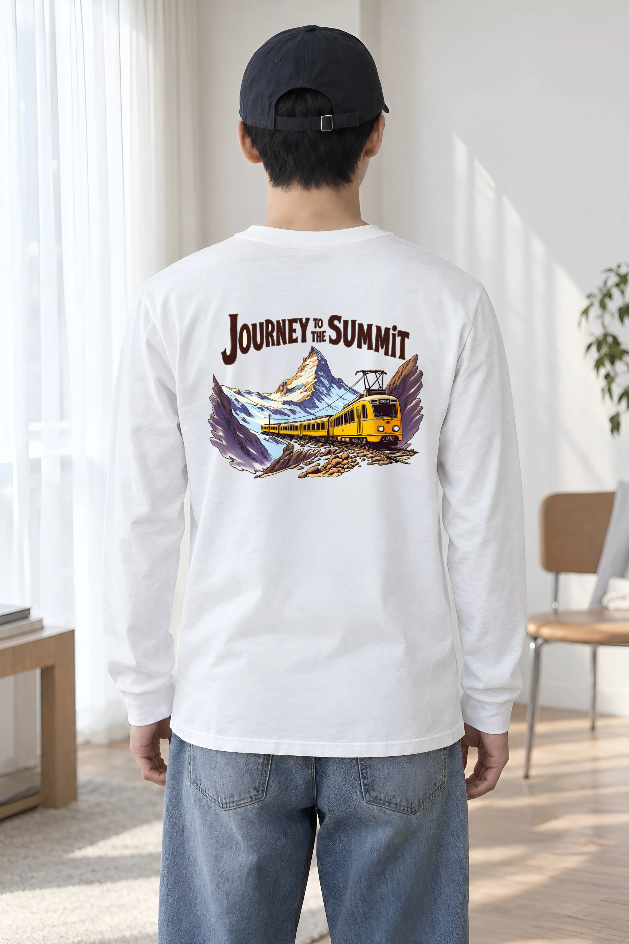 "Peakbound Express" Unisex Longsleeve T-shirt