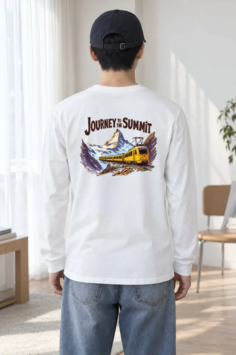 "Peakbound Express" Unisex Longsleeve T-shirt