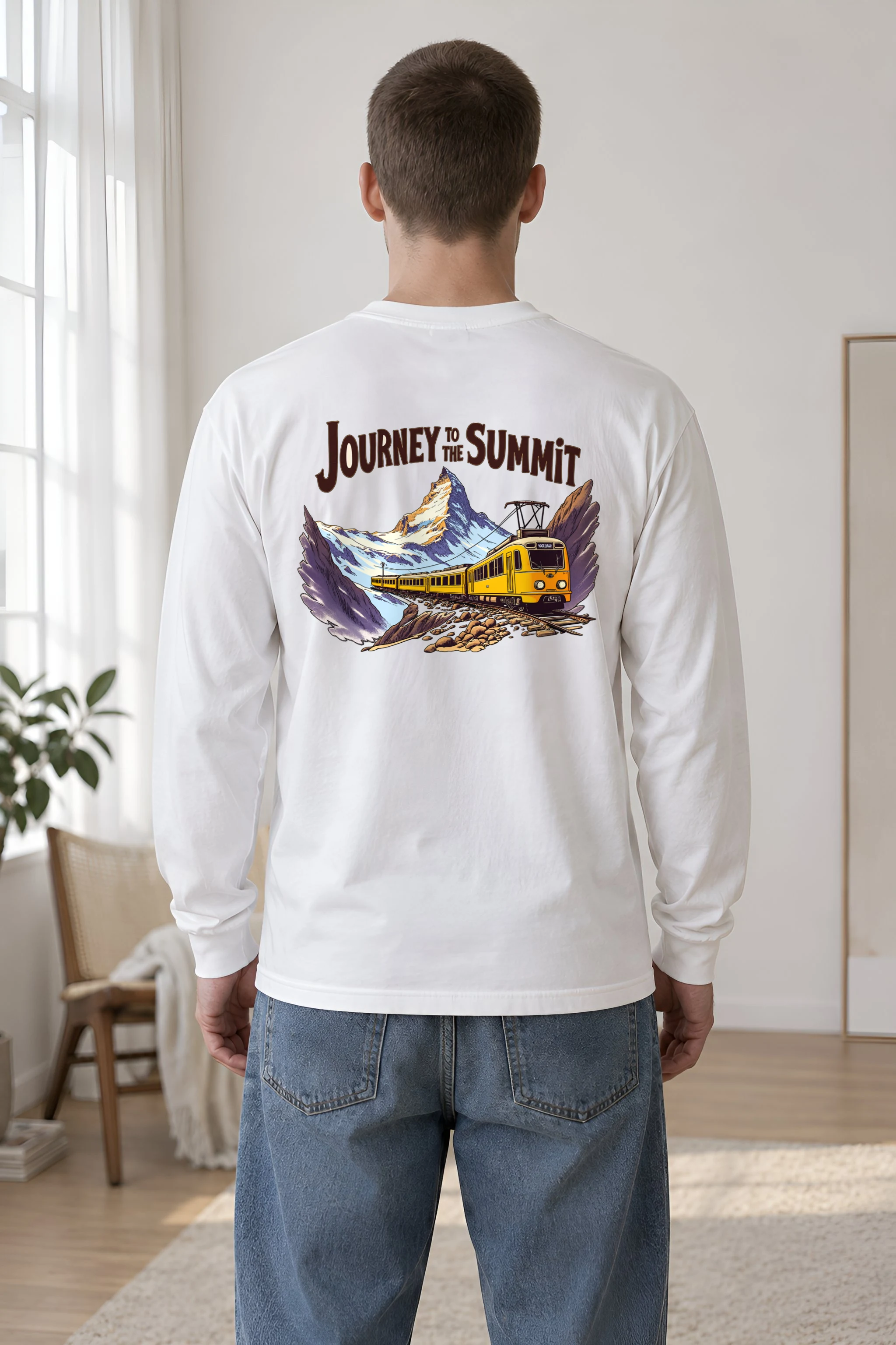 "Peakbound Express" Unisex Longsleeve T-shirt