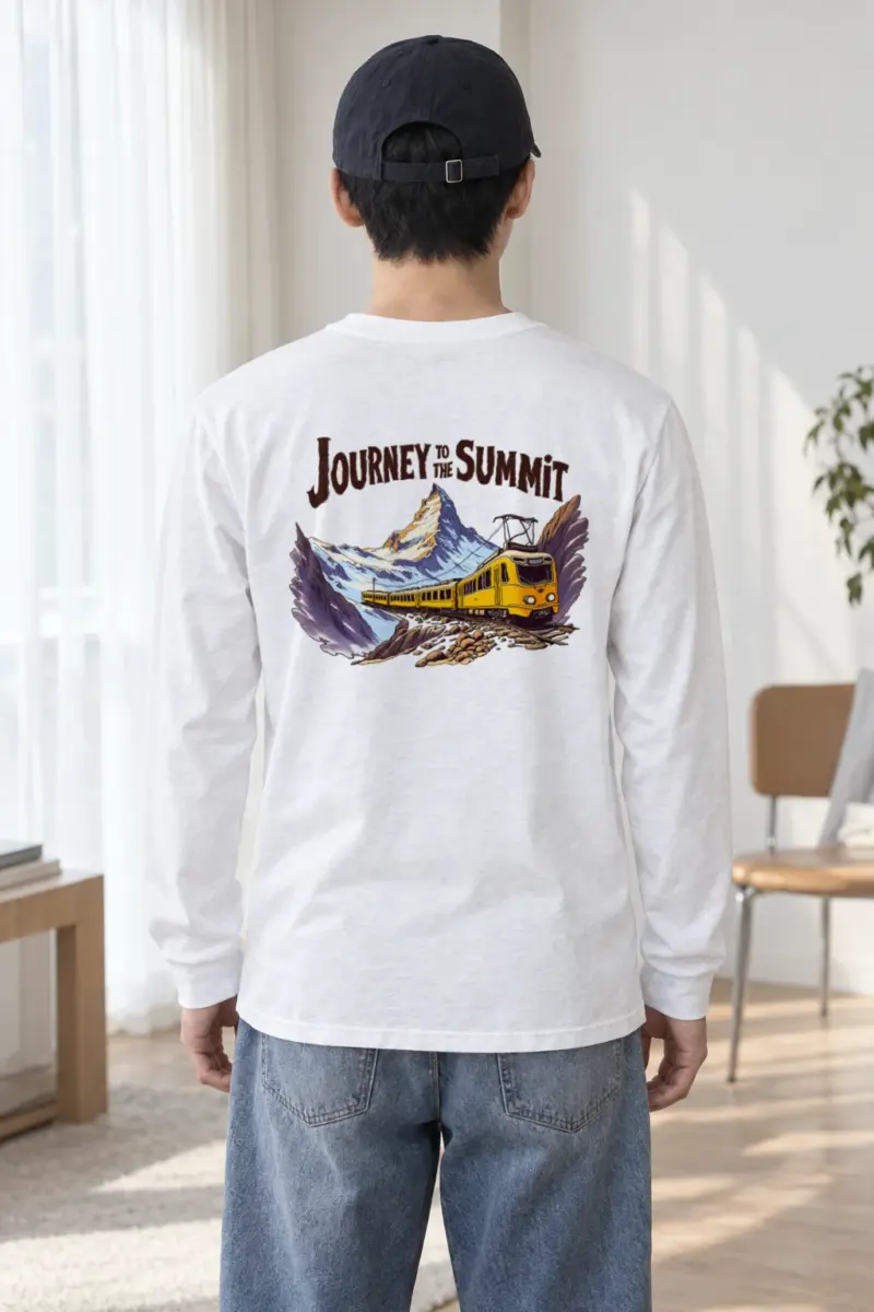 "Peakbound Express" Unisex Longsleeve T-shirt