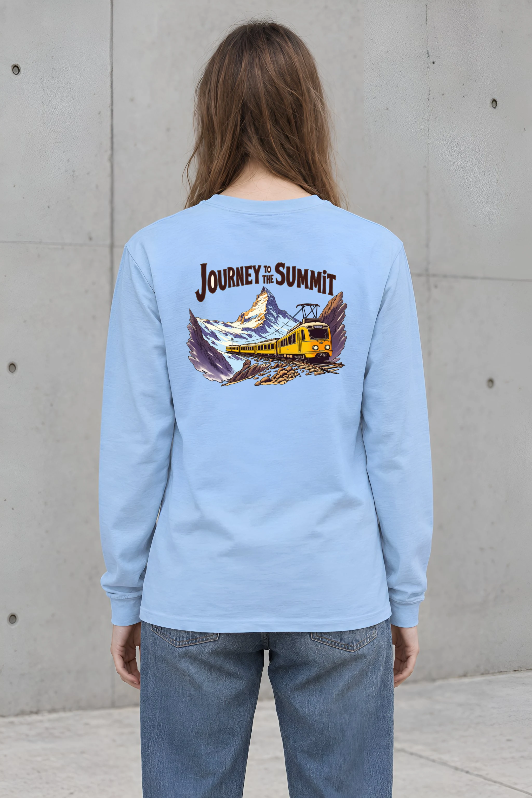 "Peakbound Express" Unisex Longsleeve T-shirt