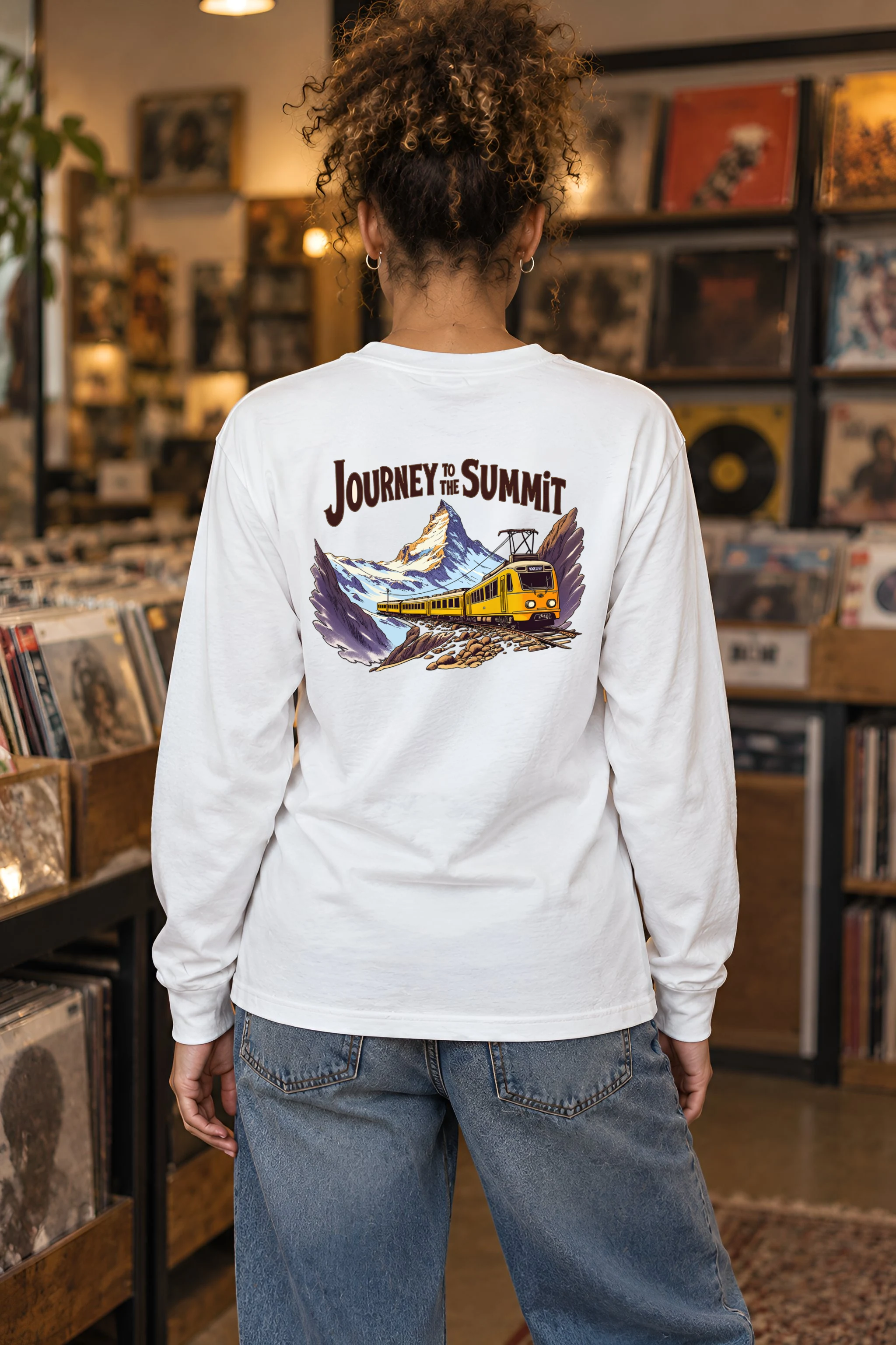 "Peakbound Express" Unisex Longsleeve T-shirt