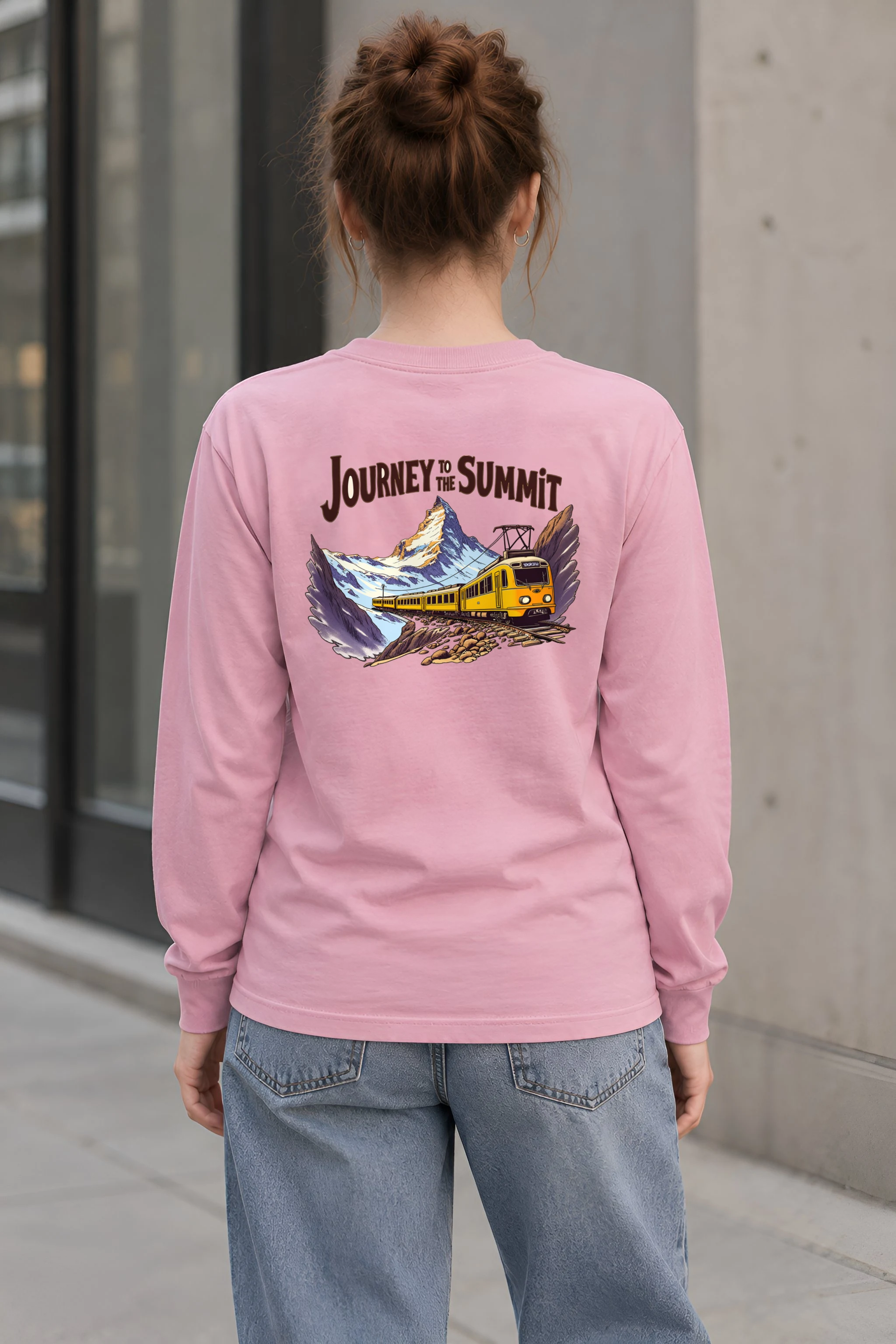 "Peakbound Express" Unisex Longsleeve T-shirt