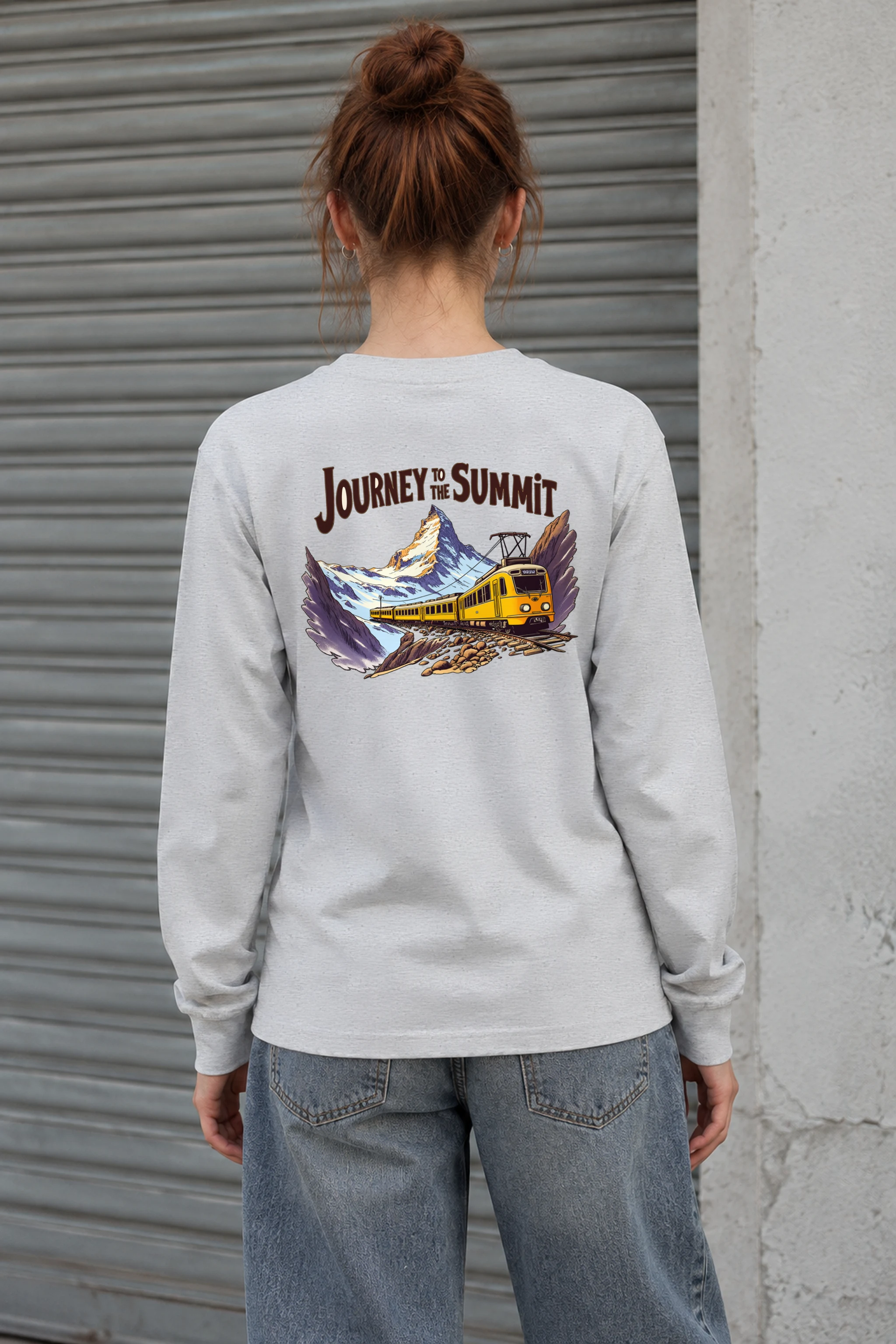 "Peakbound Express" Unisex Longsleeve T-shirt