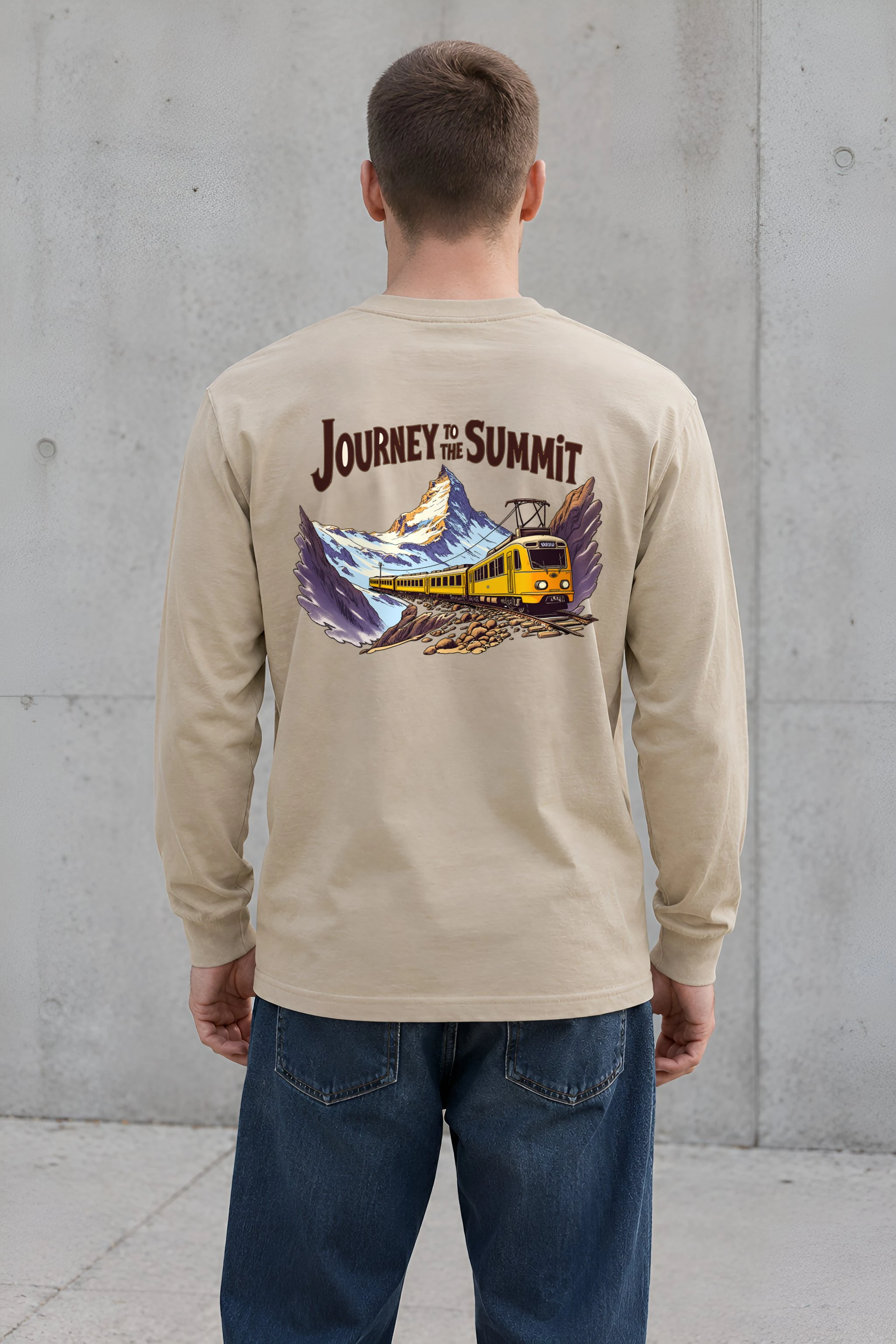 "Peakbound Express" Unisex Longsleeve T-shirt