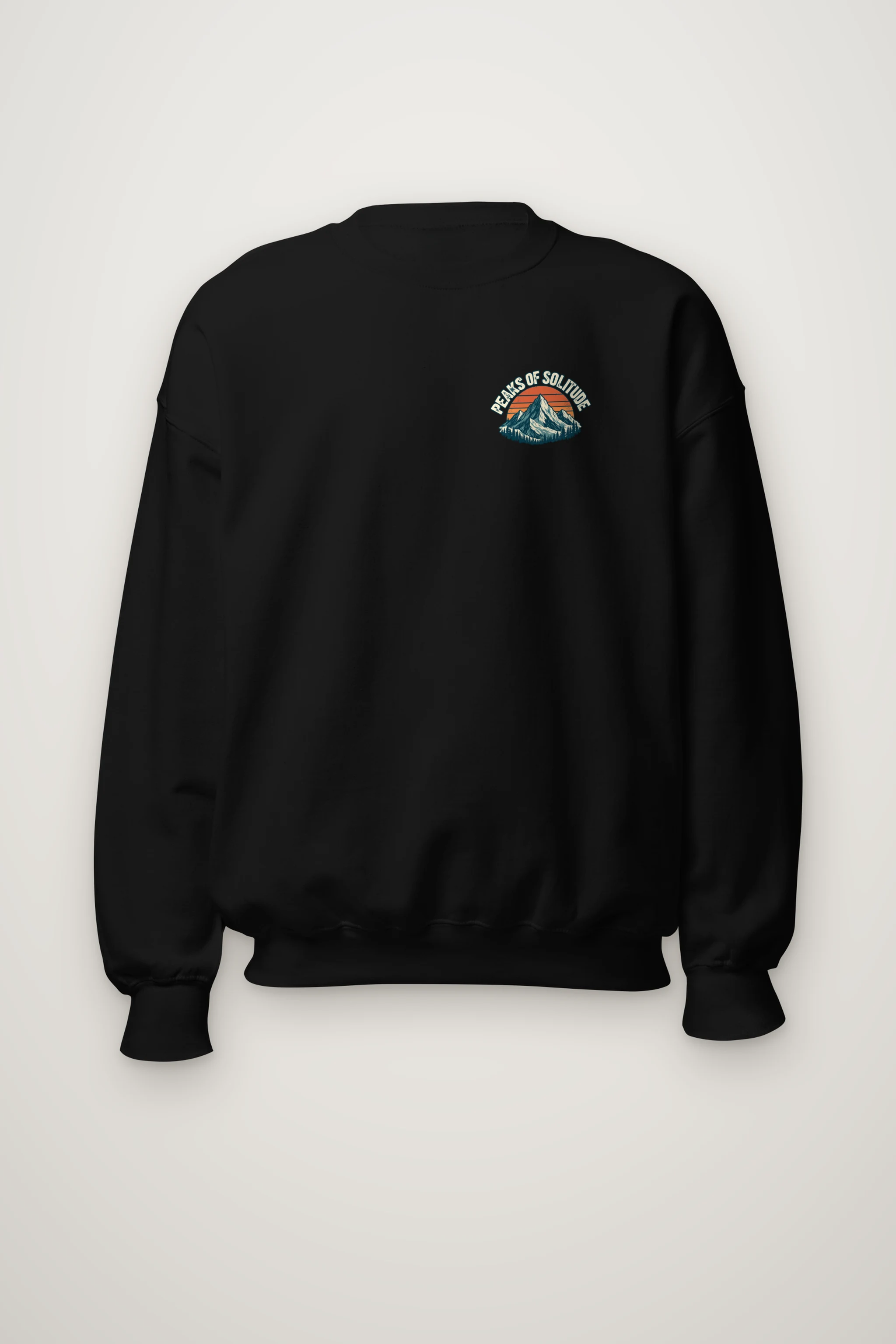 "Peaks Of Solitude" Heavy Blend Unisex Crewneck Sweatshirt