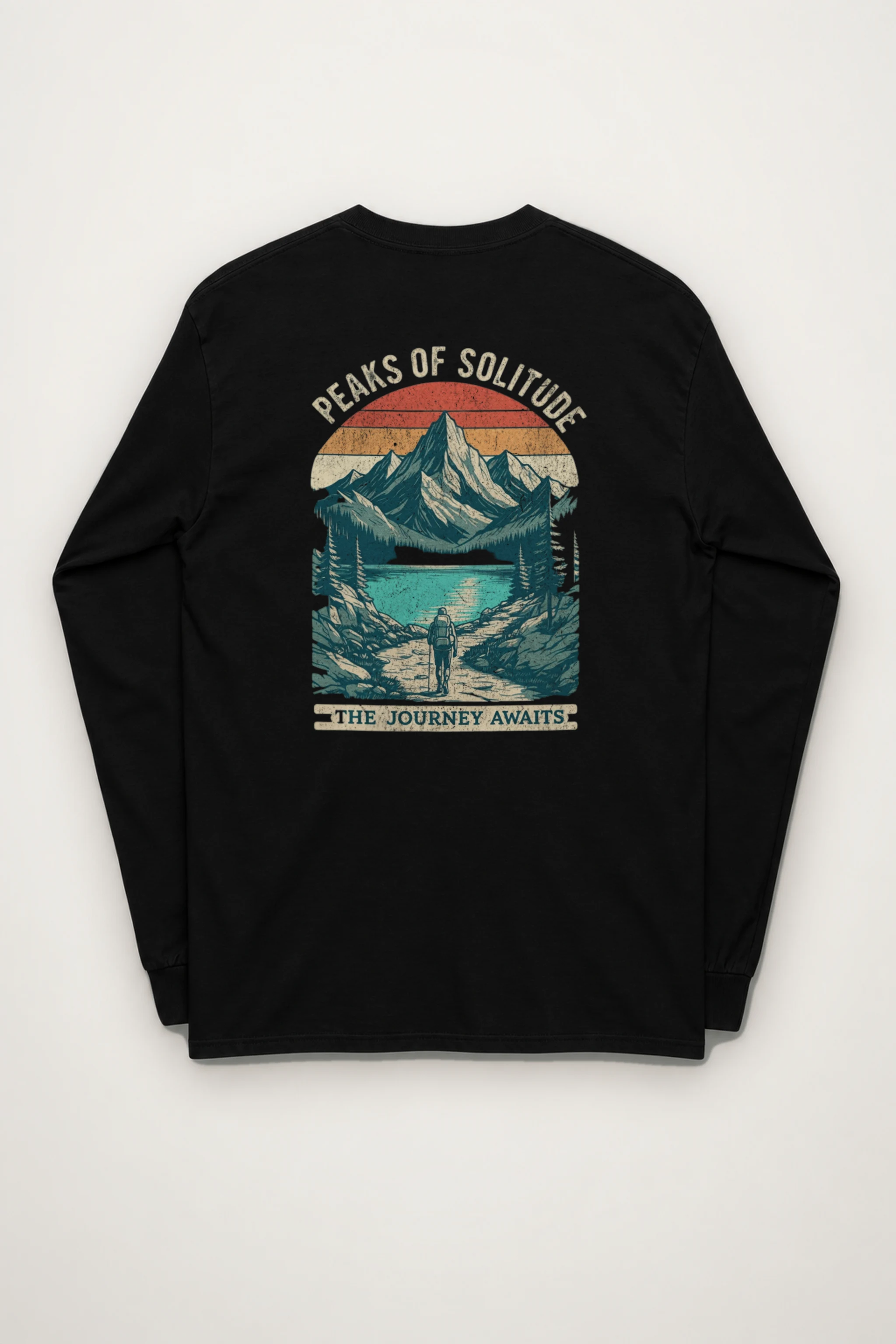 "Peaks Of Solitude" Unisex Longsleeve T-shirt