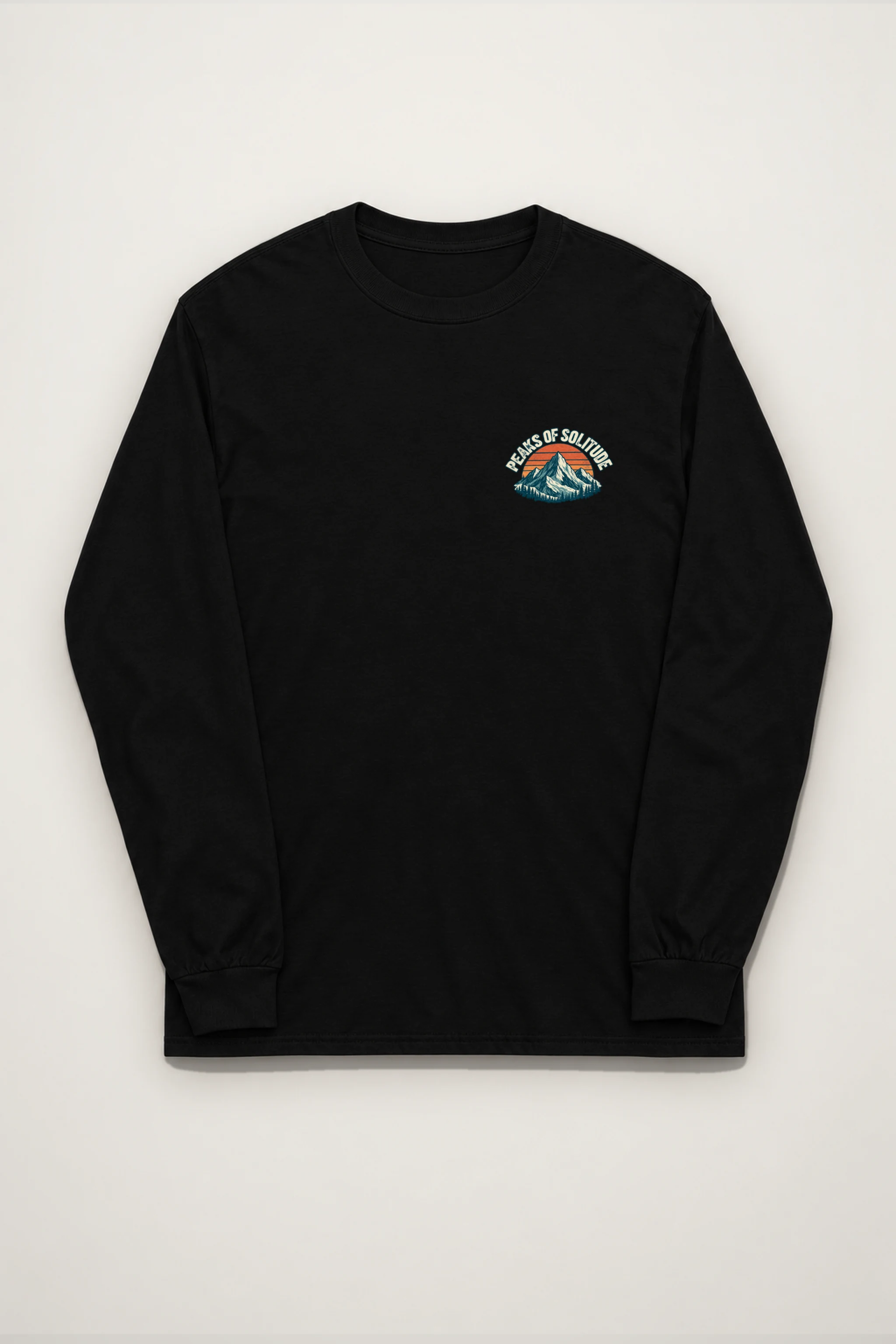 "Peaks Of Solitude" Unisex Longsleeve T-shirt