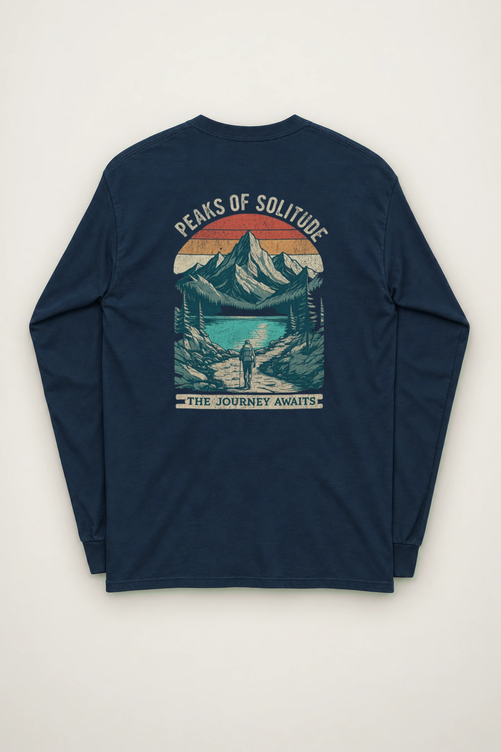 "Peaks Of Solitude" Unisex Longsleeve T-shirt