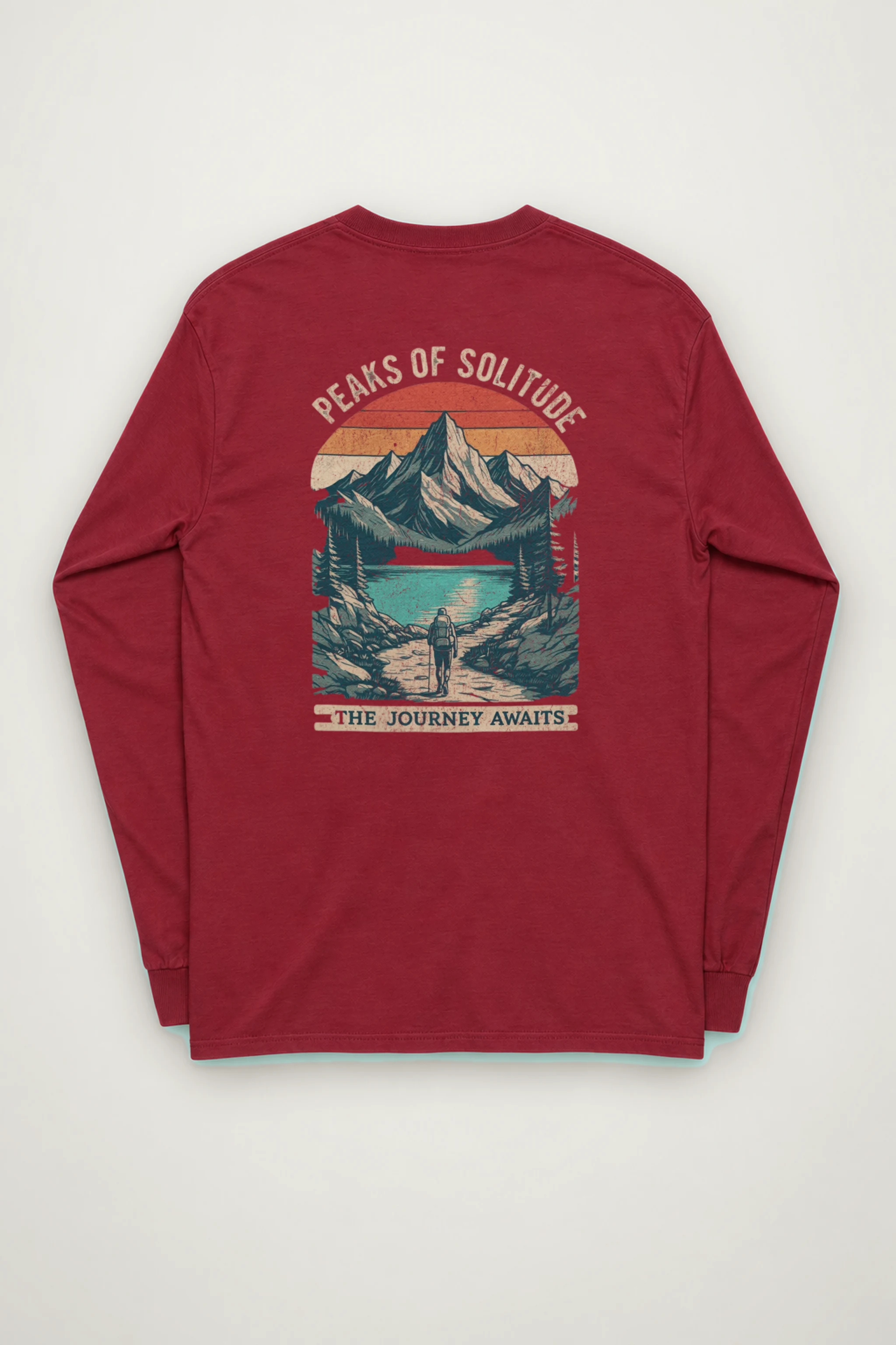 "Peaks Of Solitude" Unisex Longsleeve T-shirt
