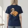 "Peanut Butter Shih Tzu" Heavyweight Unisex Crewneck T-shirt