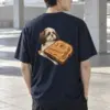 "Peanut Butter Shih Tzu" Heavyweight Unisex Crewneck T-shirt | Gildan 5000