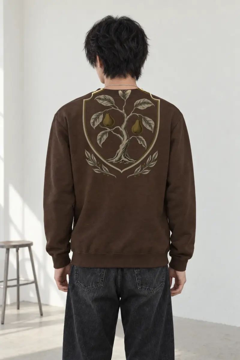 "Pear Tree Crest" Heavy Blend Unisex Crewneck Sweatshirt