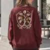 "Pear Tree Crest" Heavy Blend Unisex Crewneck Sweatshirt | Gildan 18000