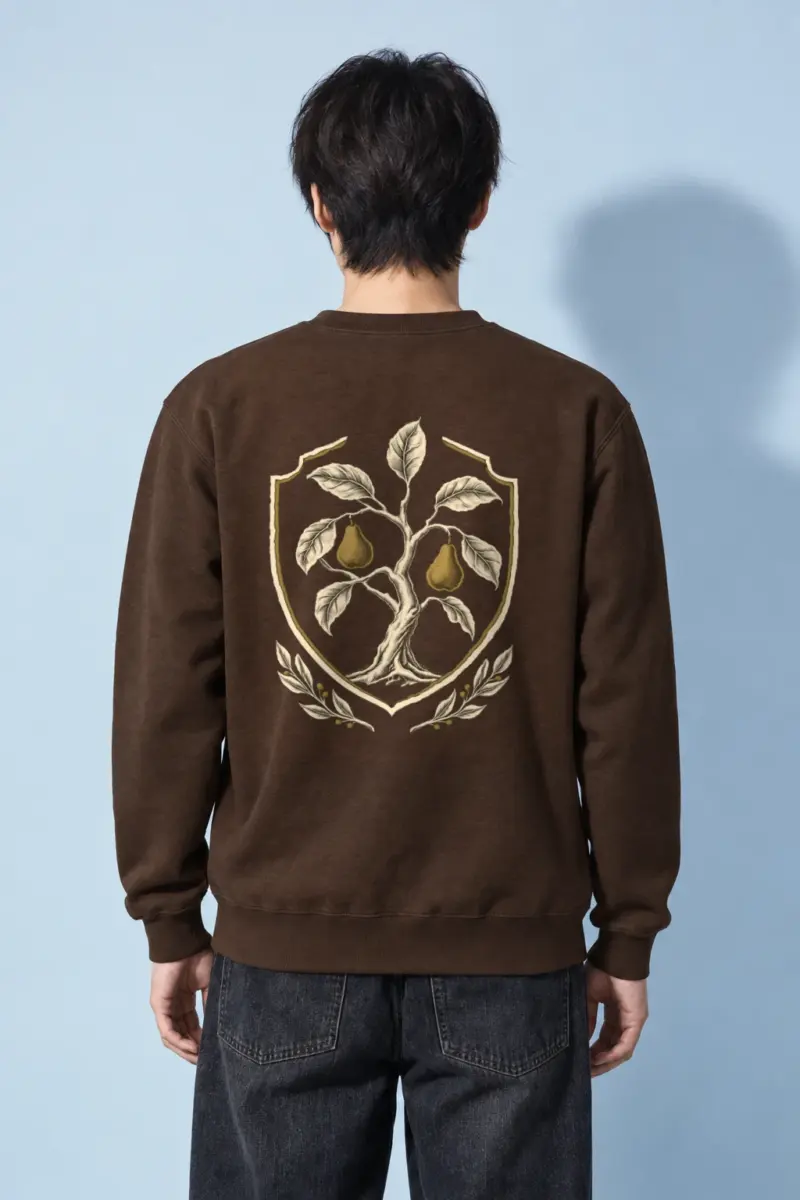 "Pear Tree Crest" Heavy Blend Unisex Crewneck Sweatshirt