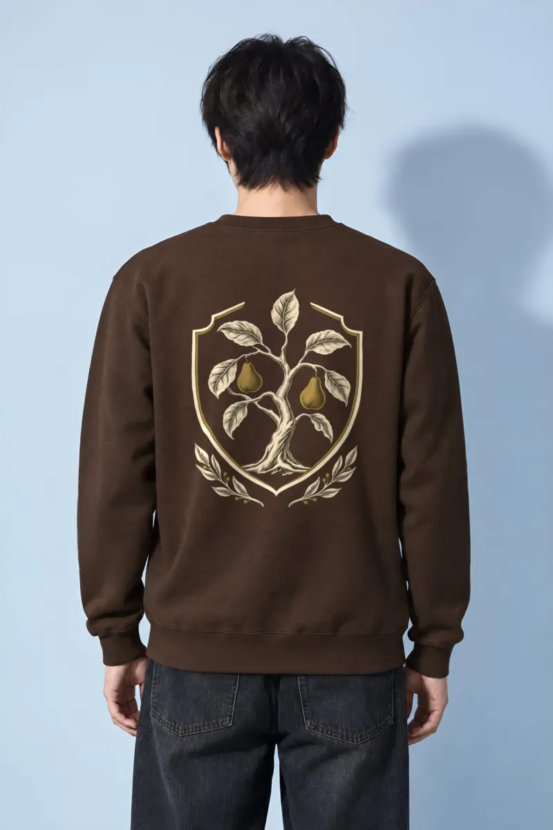 "Pear Tree Crest" Heavy Blend Unisex Crewneck Sweatshirt