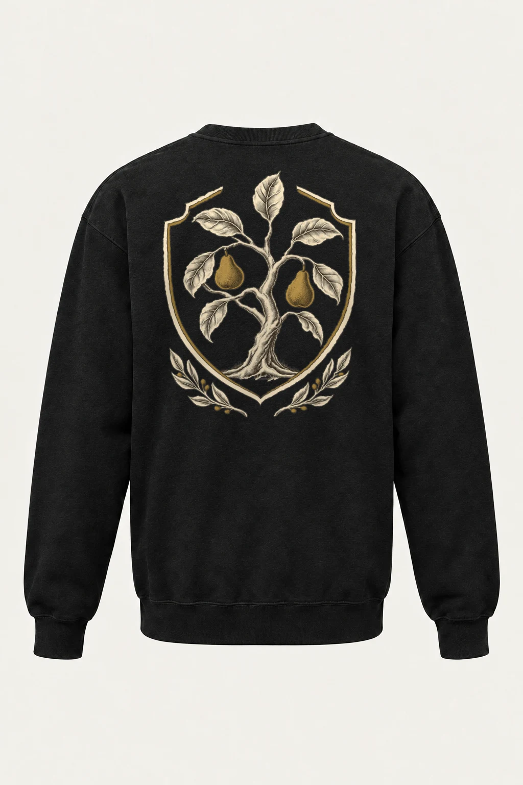 "Pear Tree Crest" Heavy Blend Unisex Crewneck Sweatshirt | Gildan 18000
