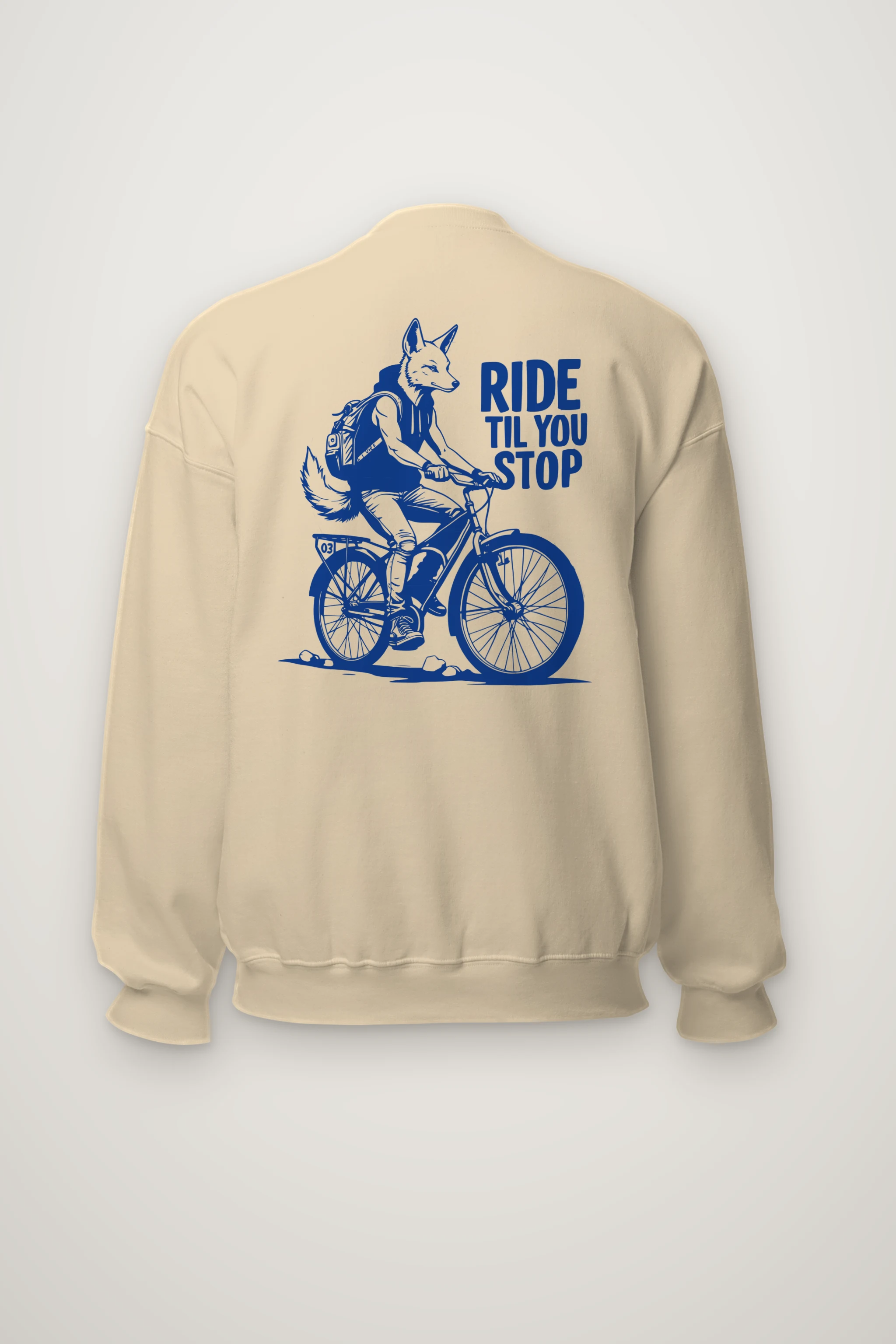 "Pedal Fox" Heavy Blend Unisex Crewneck Sweatshirt