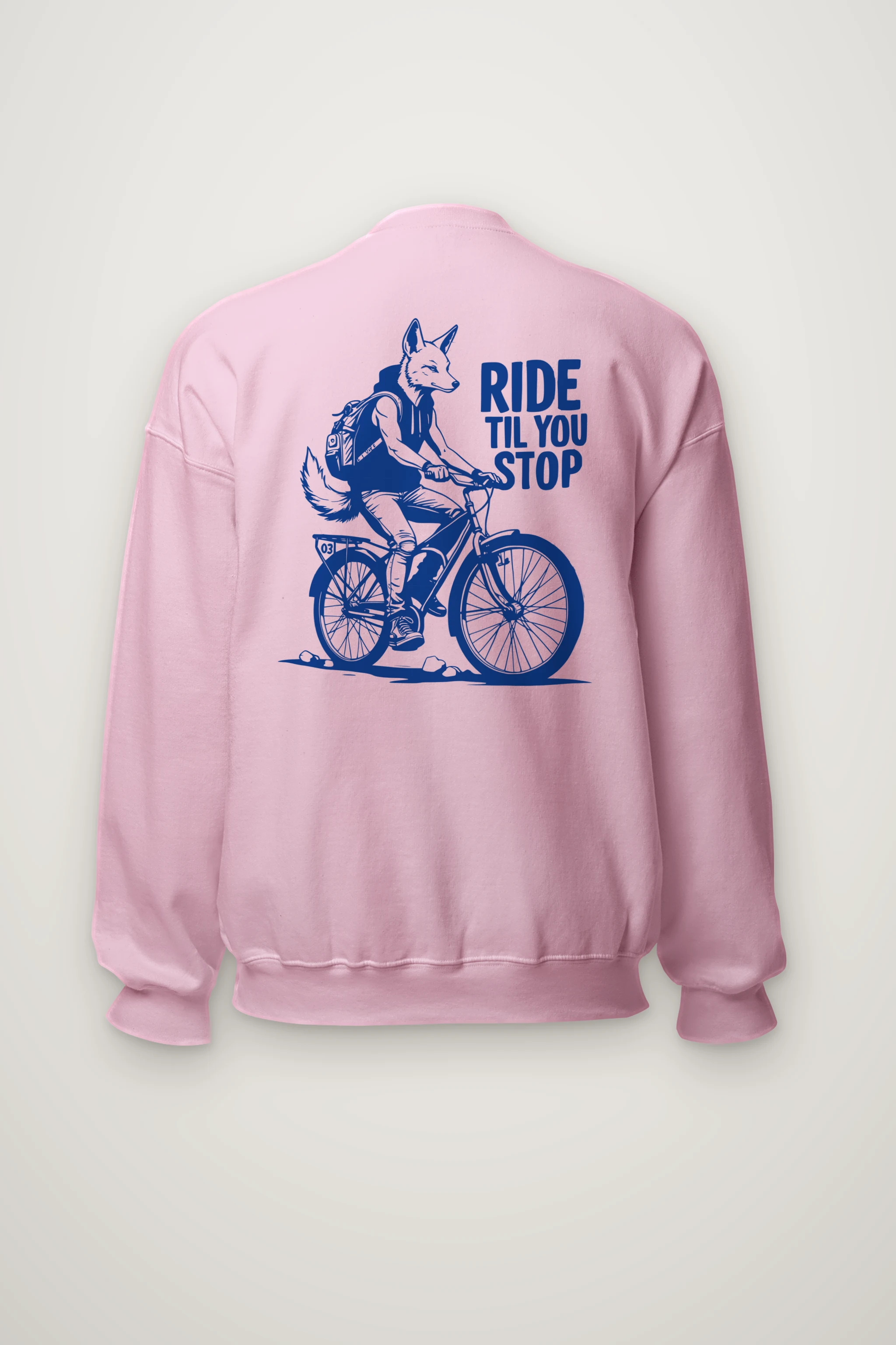 "Pedal Fox" Heavy Blend Unisex Crewneck Sweatshirt