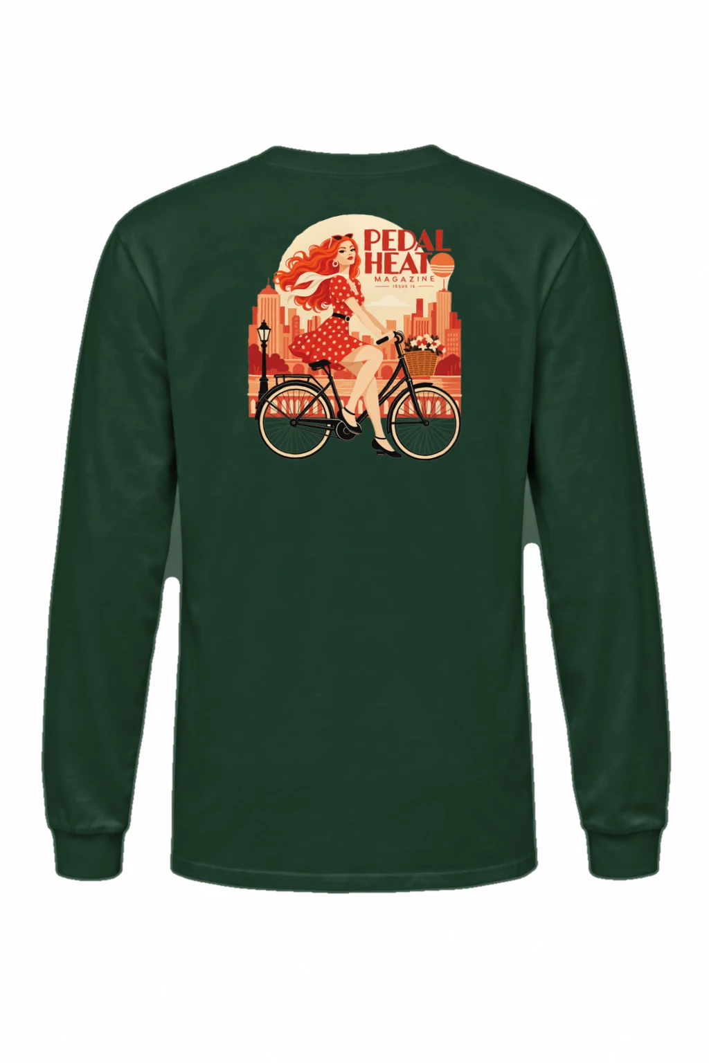 "Pedal Heart Issue 15" Unisex Longsleeve T-shirt | Gildan 2400